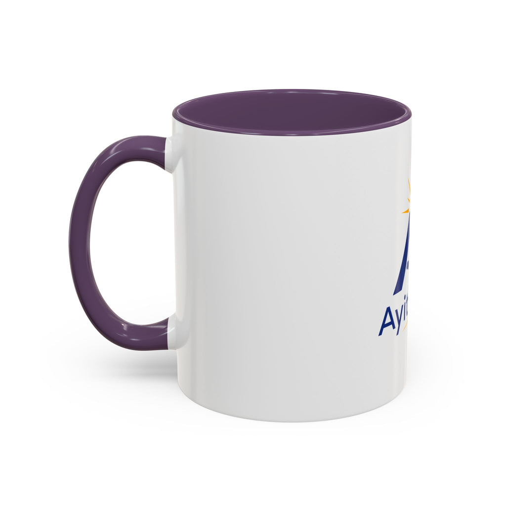 Ayiti Briye Accent Coffee Mug – Haitian Pride Logo Mug (11/15oz)