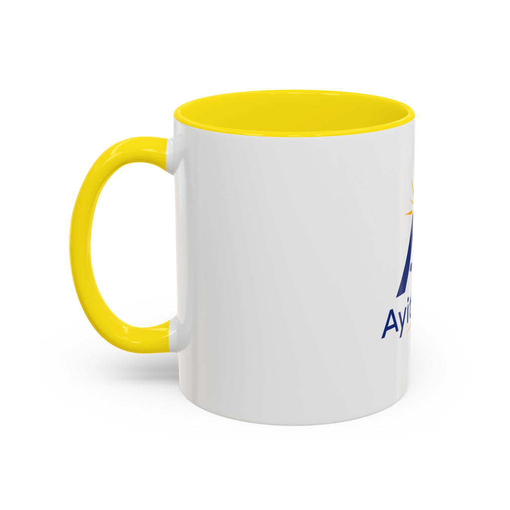 Ayiti Briye Accent Coffee Mug – Haitian Pride Logo Mug (11/15oz)