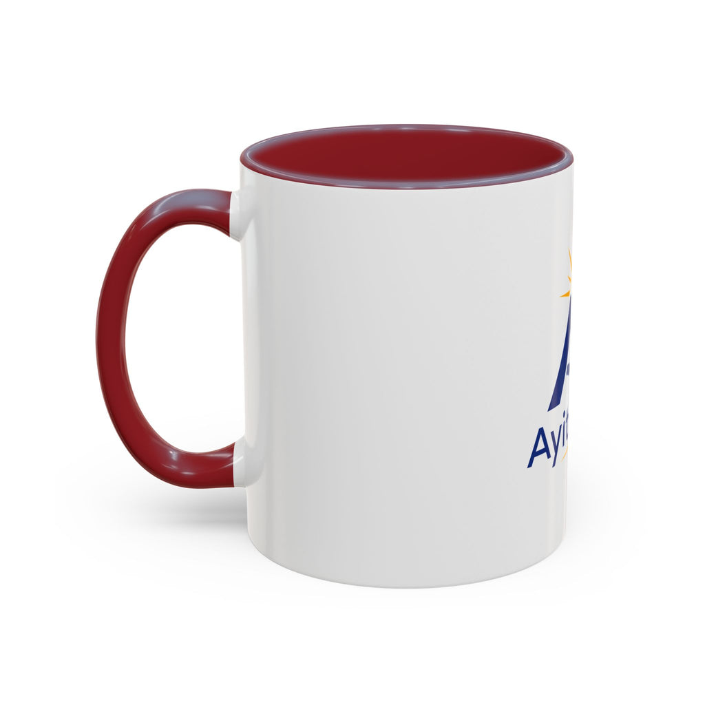 Ayiti Briye Accent Coffee Mug – Haitian Pride Logo Mug (11/15oz)