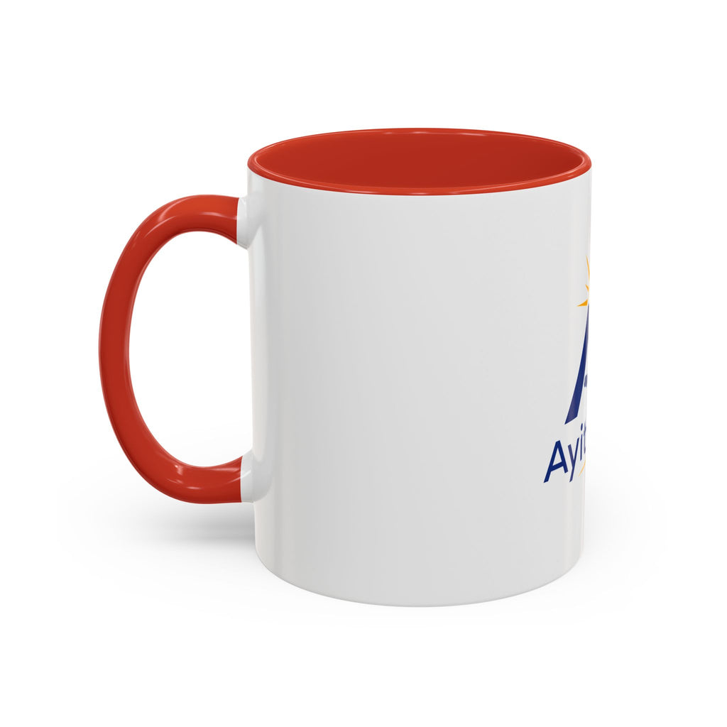 Ayiti Briye Accent Coffee Mug – Haitian Pride Logo Mug (11/15oz)