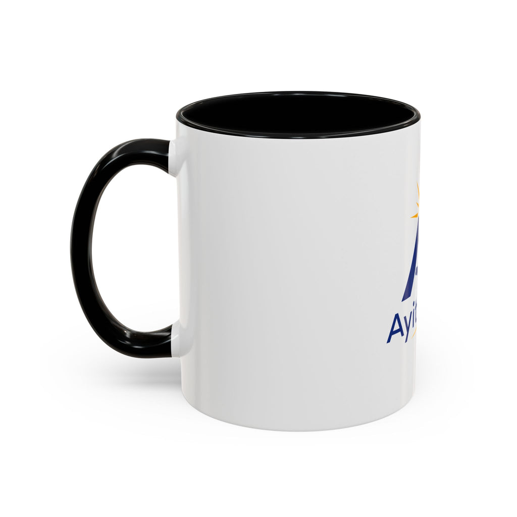 Ayiti Briye Accent Coffee Mug – Haitian Pride Logo Mug (11/15oz)