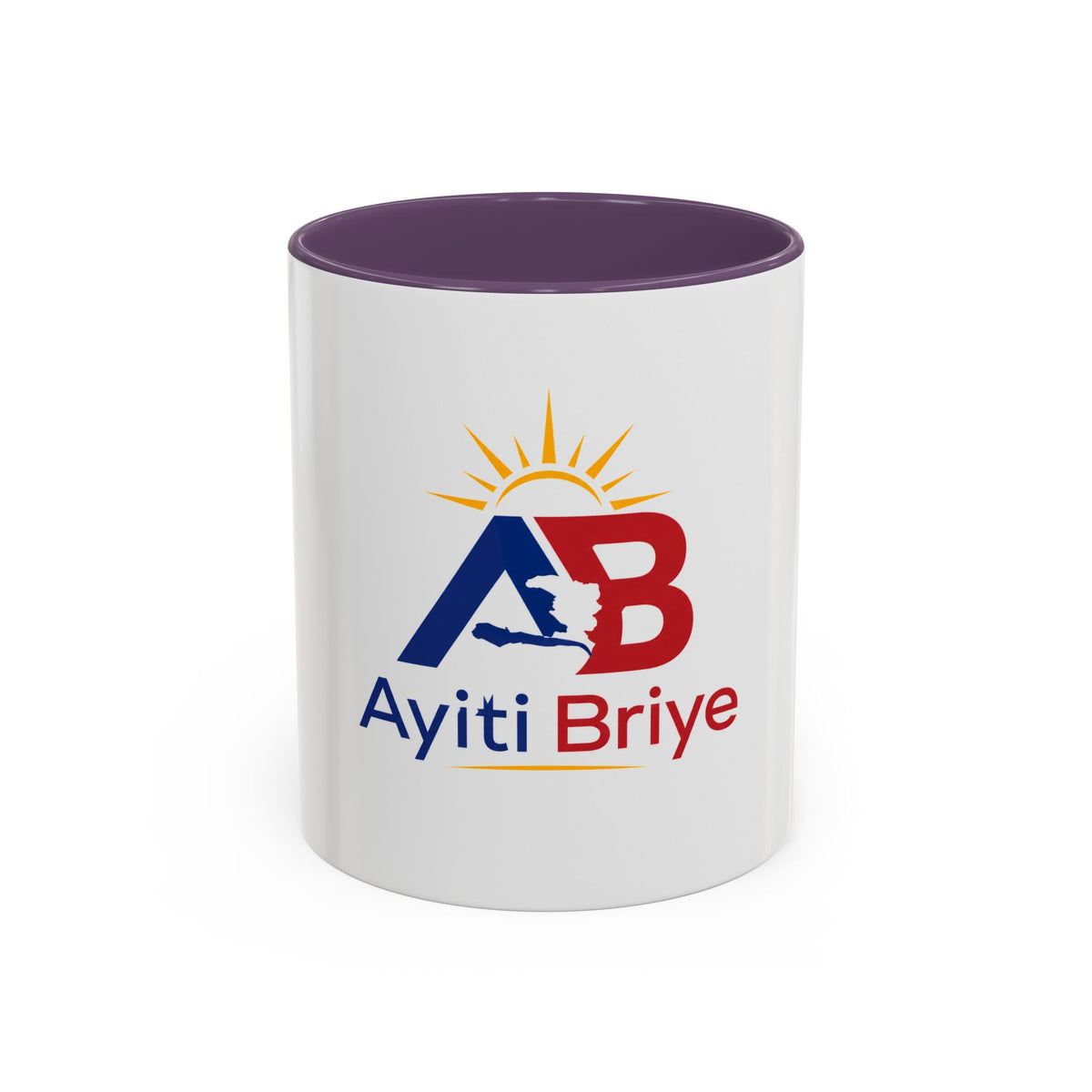 Ayiti Briye Accent Coffee Mug – Haitian Pride Logo Mug (11/15oz)